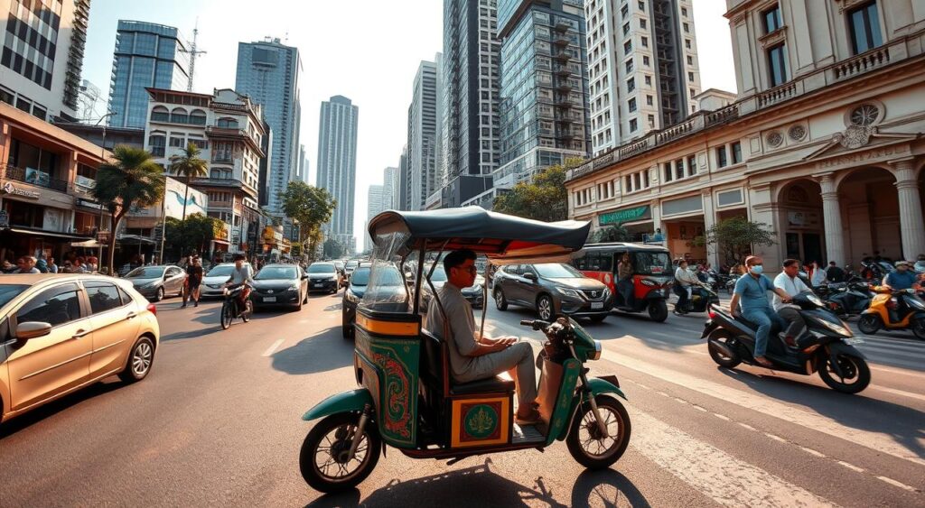 Bajaj di Jakarta