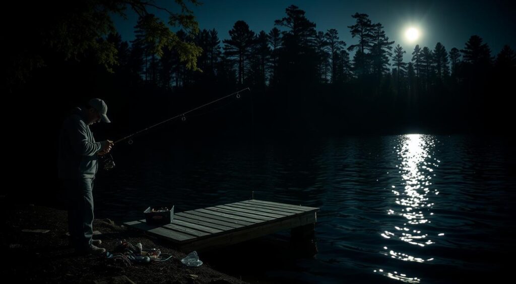 Teknik Memancing Malam Hari